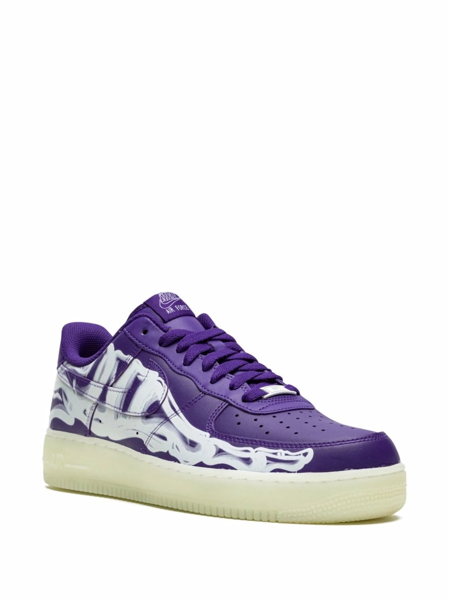 Nike Air Force 1 Low '07 QS - "Purple Skeleton Halloween"