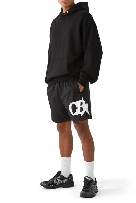 Cole Buxton Star Mesh Shorts - 'Black'