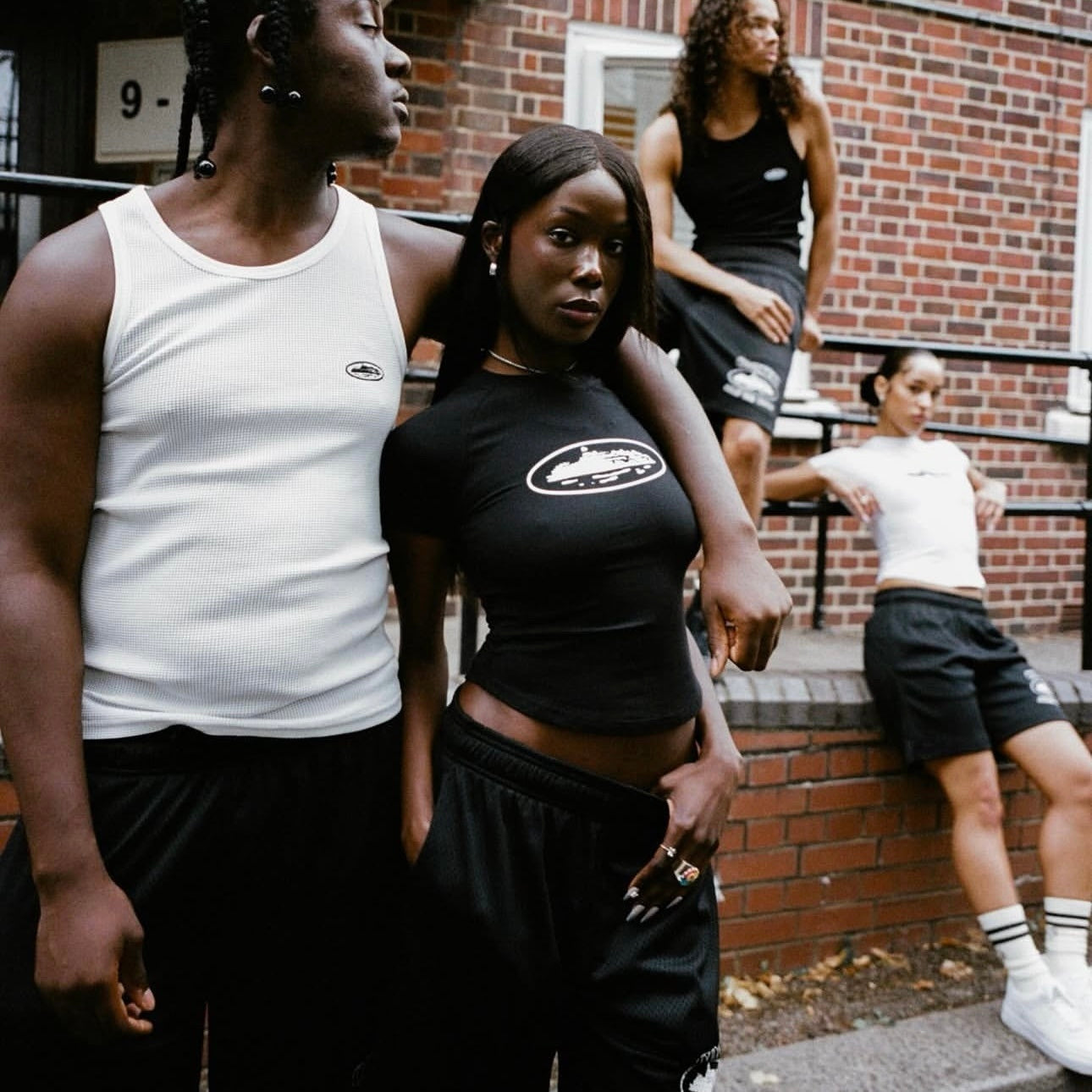 Corteiz RTW Mesh Shorts - 'Black'