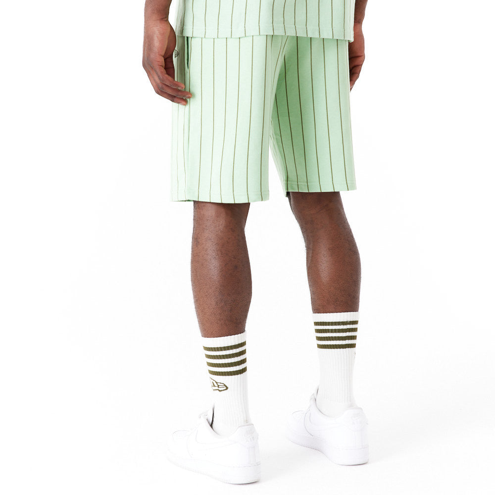 New Era Pinstripe Green Shorts