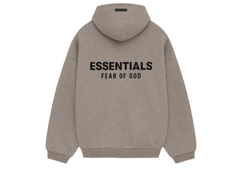 Fear of God Essentials Fleece Hoodie - "Heather Gray"