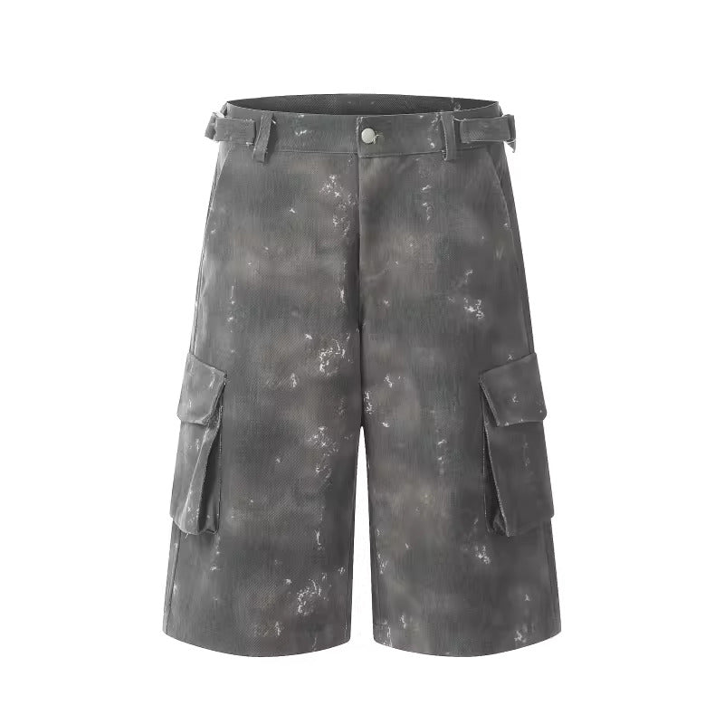 WASHED WASTELAND CARGO SHORTS