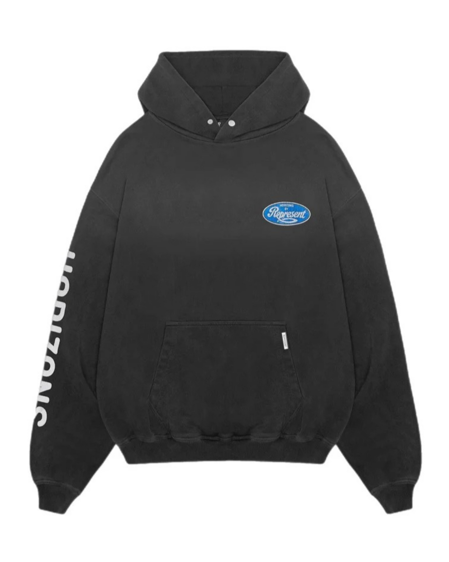 Represent Classic Parts Hoodie - "Aged Black"