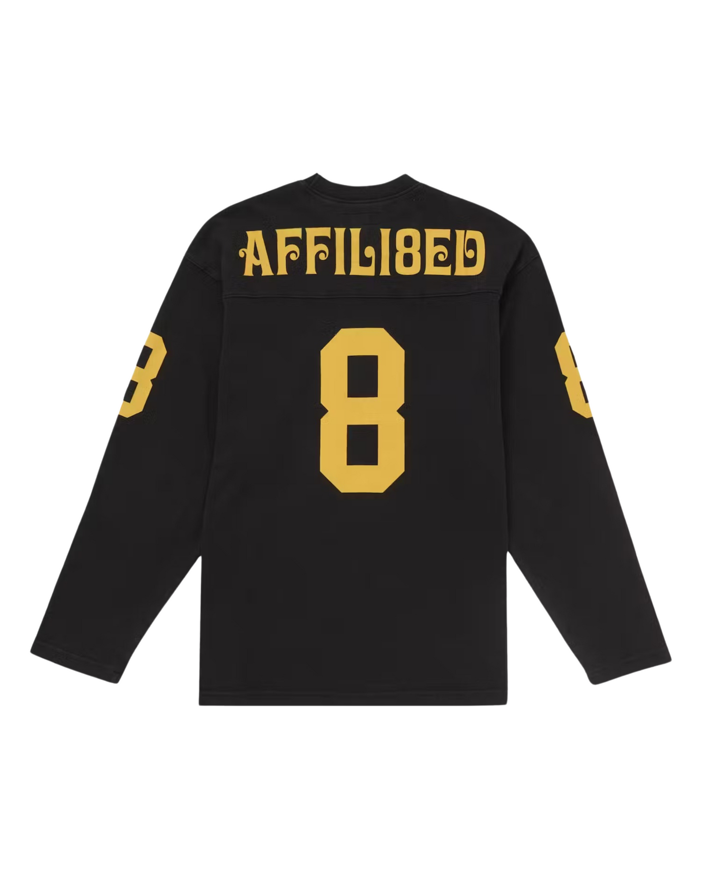 Supreme Affiliated L/S Football Top - "Black"