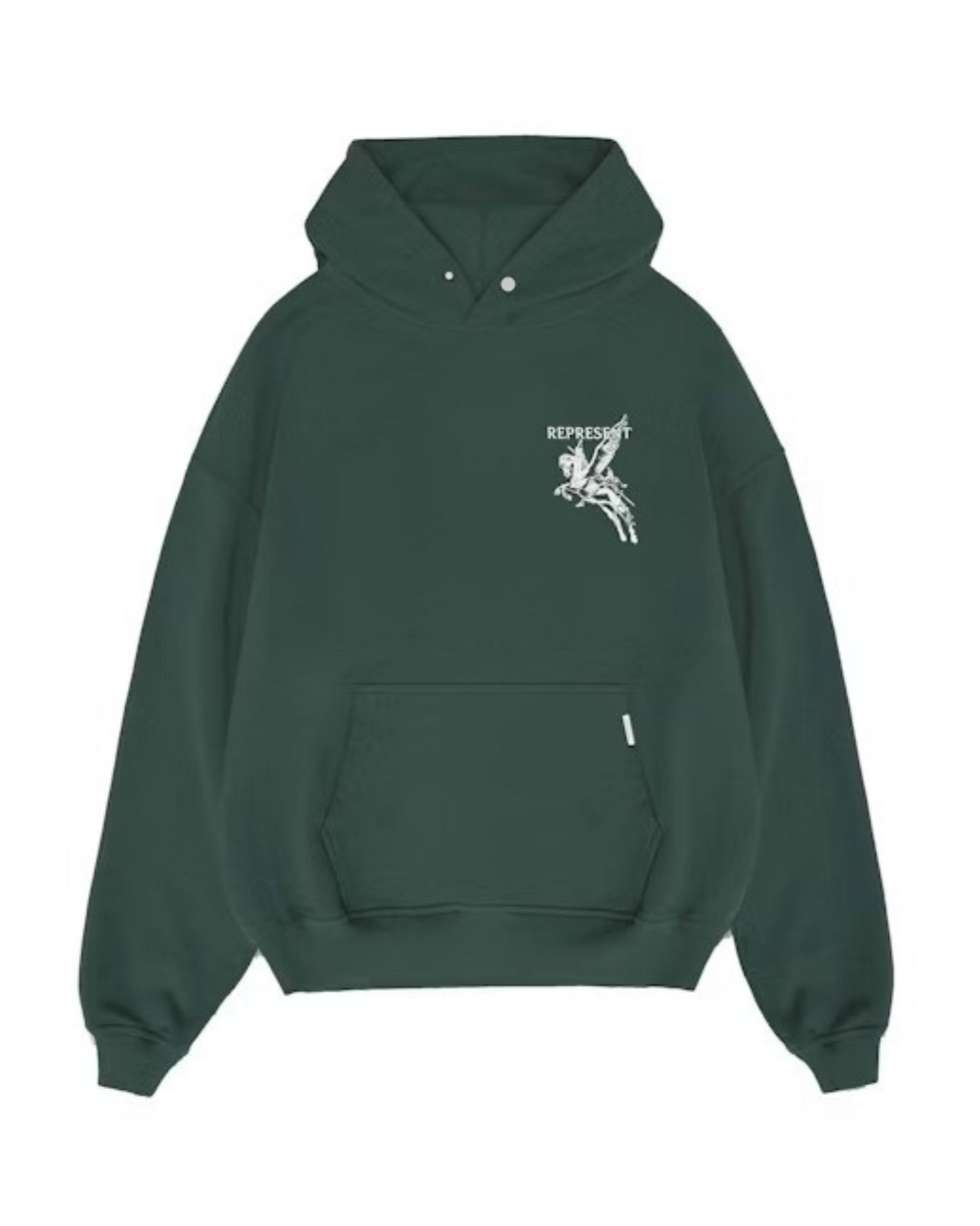 Represent Mascot Hoodie - "Forest Green"