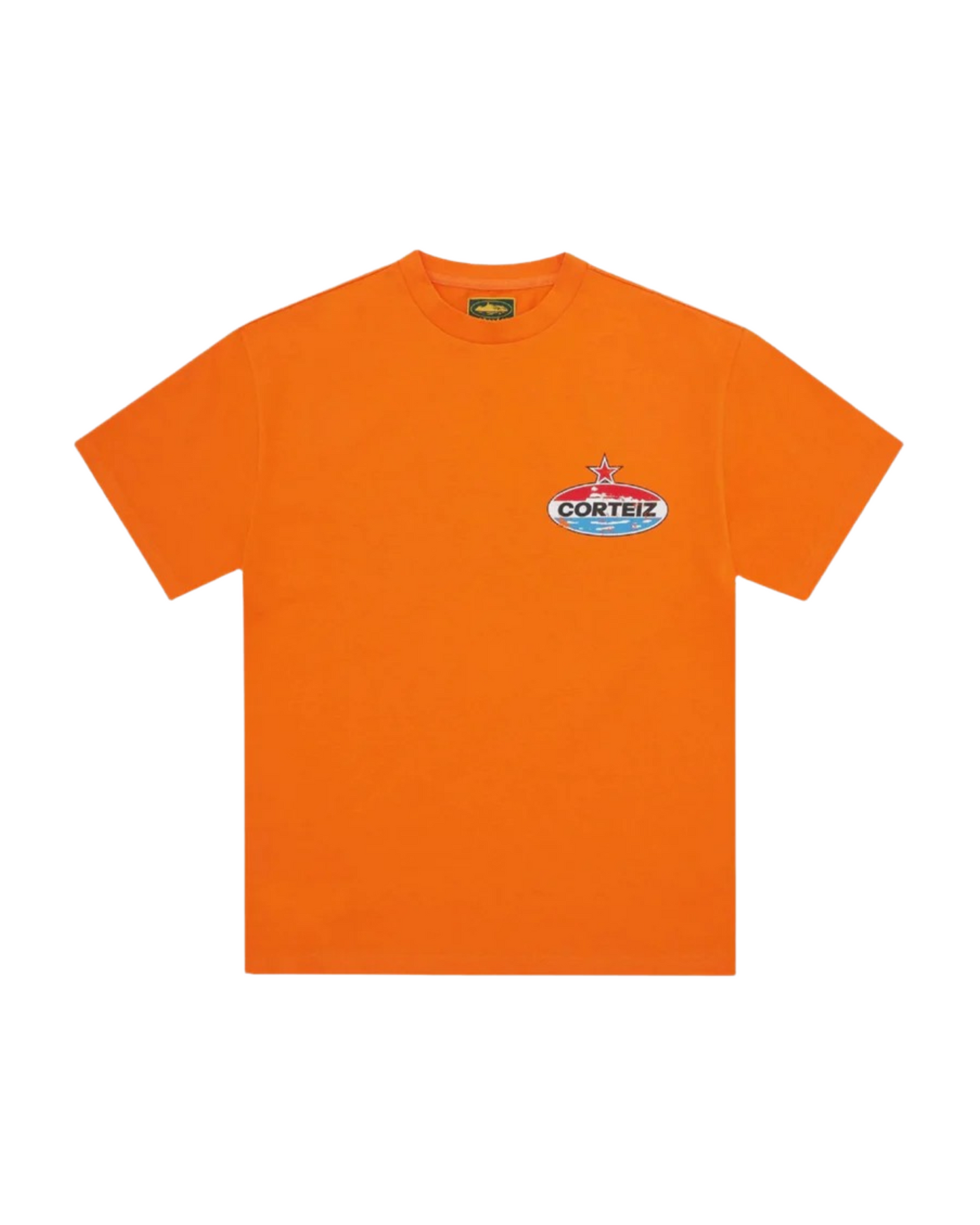 Corteiz Motor Heavyweight Tee - "Orange"