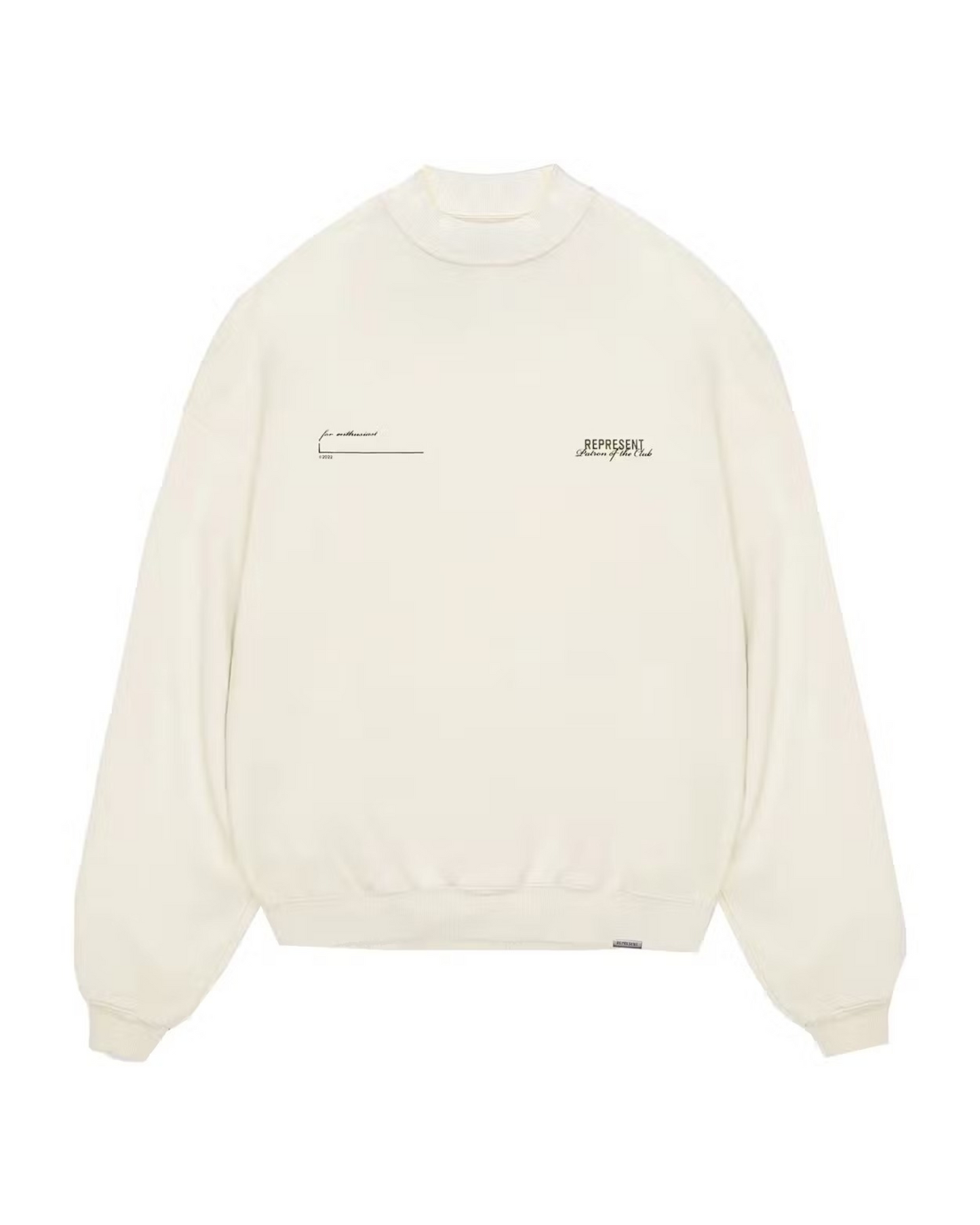 Represent Patron Of The Club Sweater - "Cream"