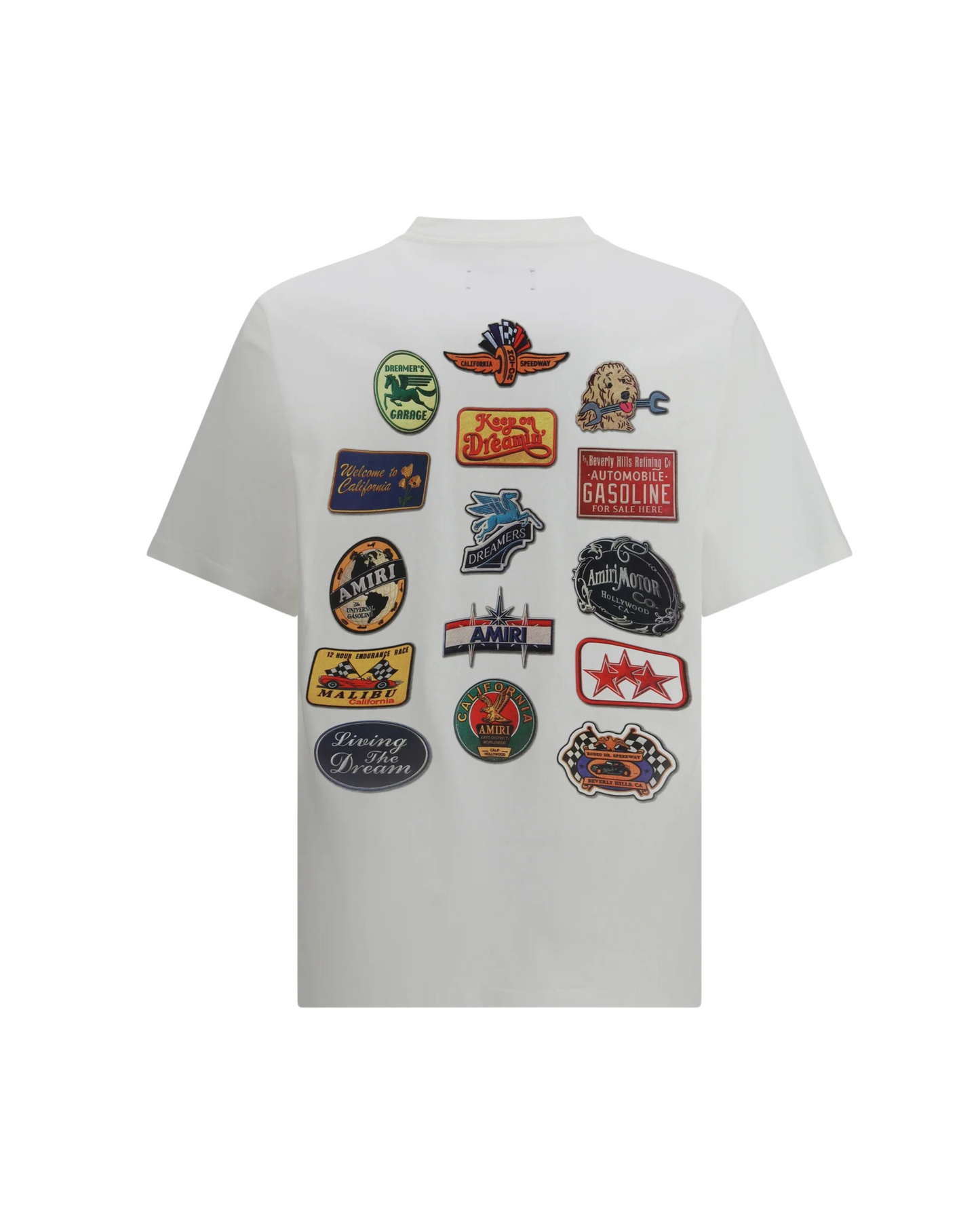 Amiri Station Patch T-Shirt - "White"