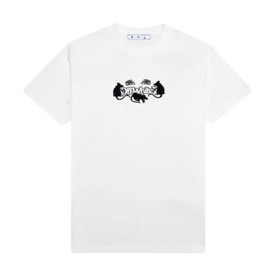 Off-White Cat Over Skate T-Shirt - "White/Black"