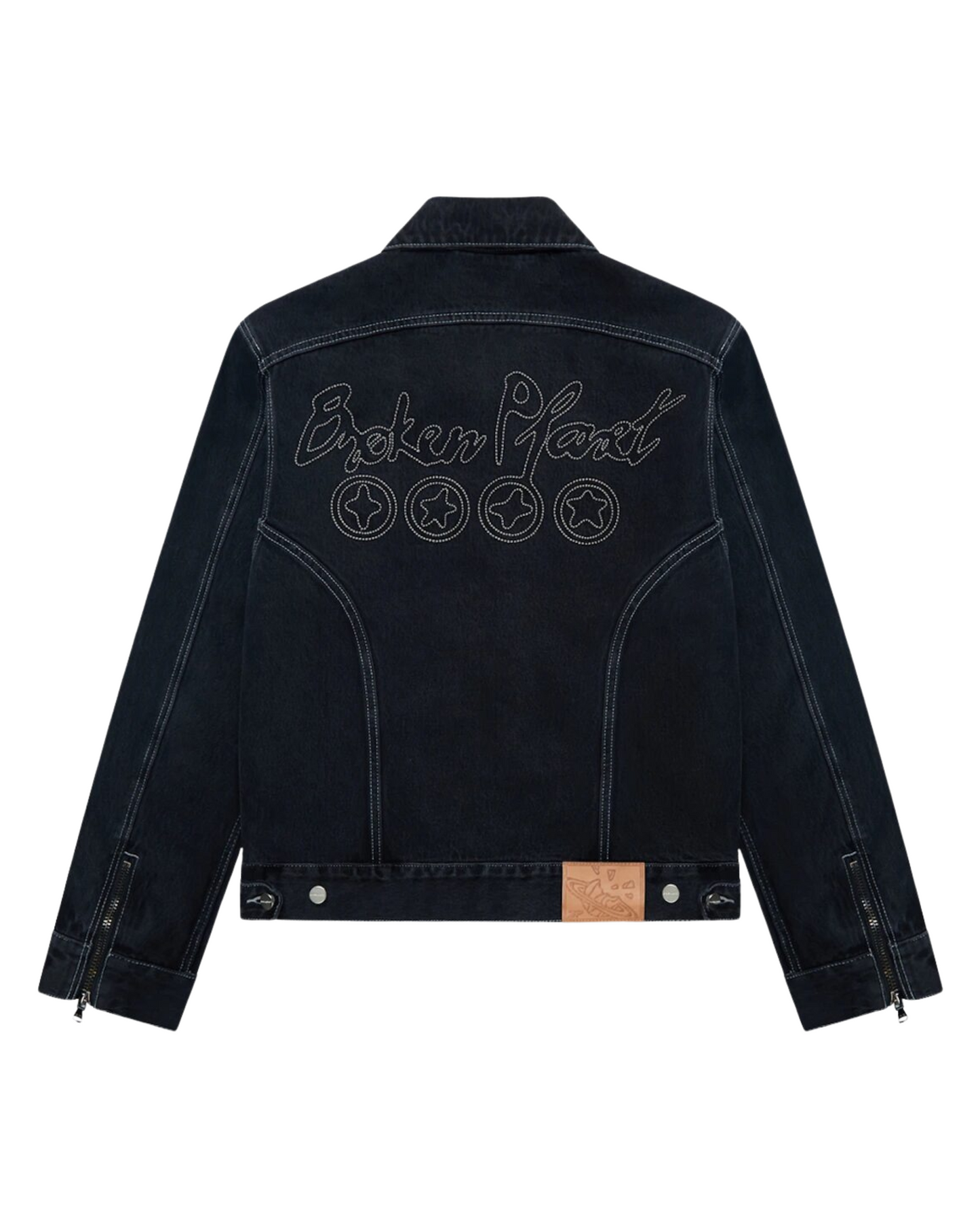 Broken Planet Denim Jacket - 'Washed Black'