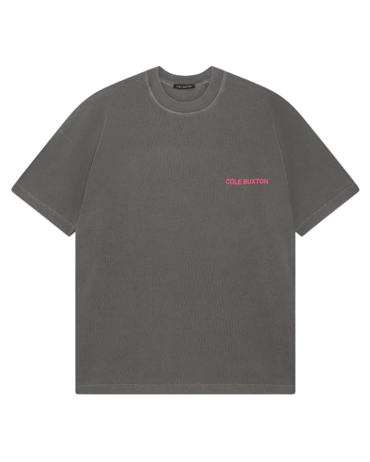 Cole Buxton CB Sportswear T-shirt - 'OG Washed Black/Pink'