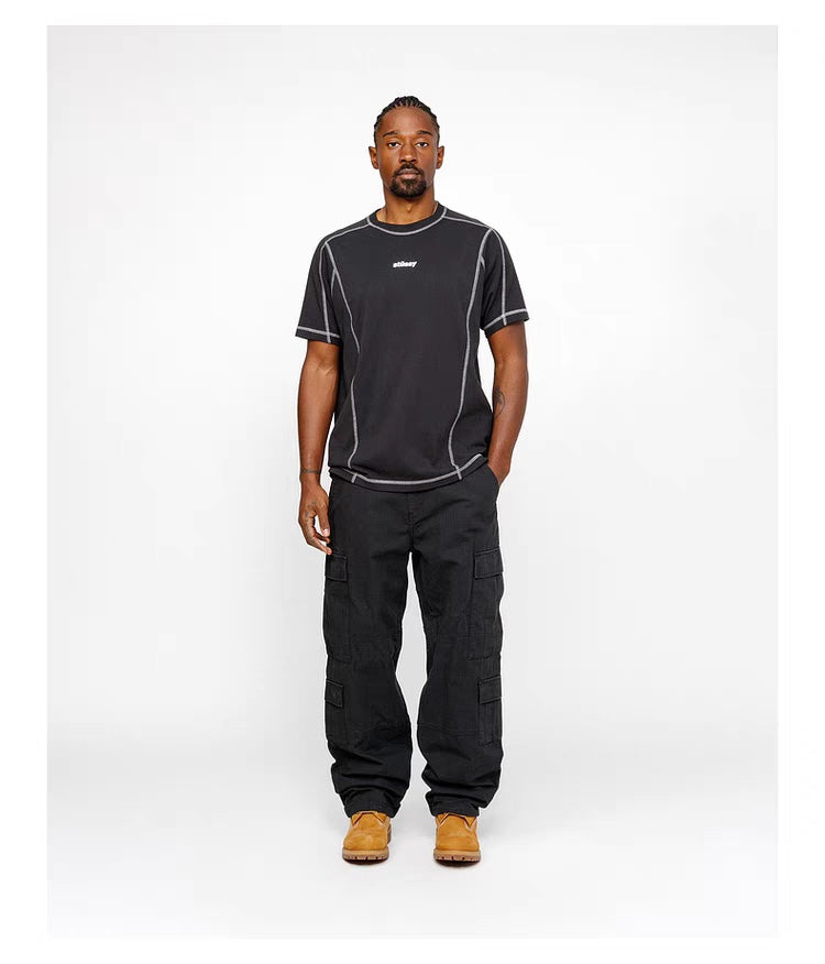 Stussy Wave SS Crew - 'Black'