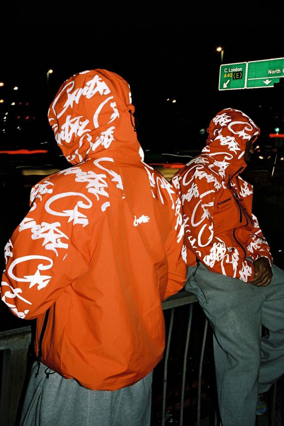 Corteiz Elitework Waterproof Shell Jacket 'Orange'