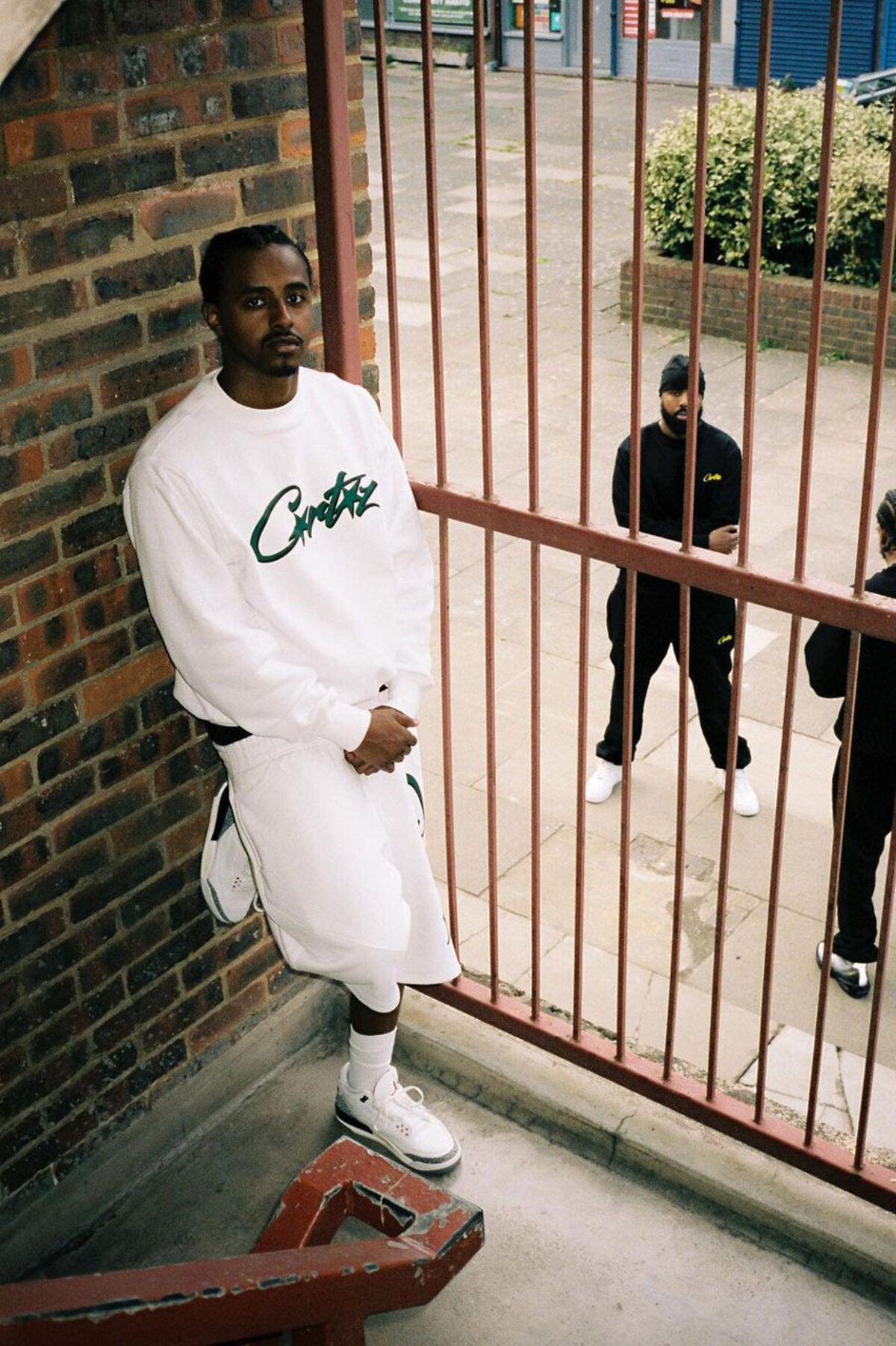 Corteiz Allstarz Sweatshirt White/Green