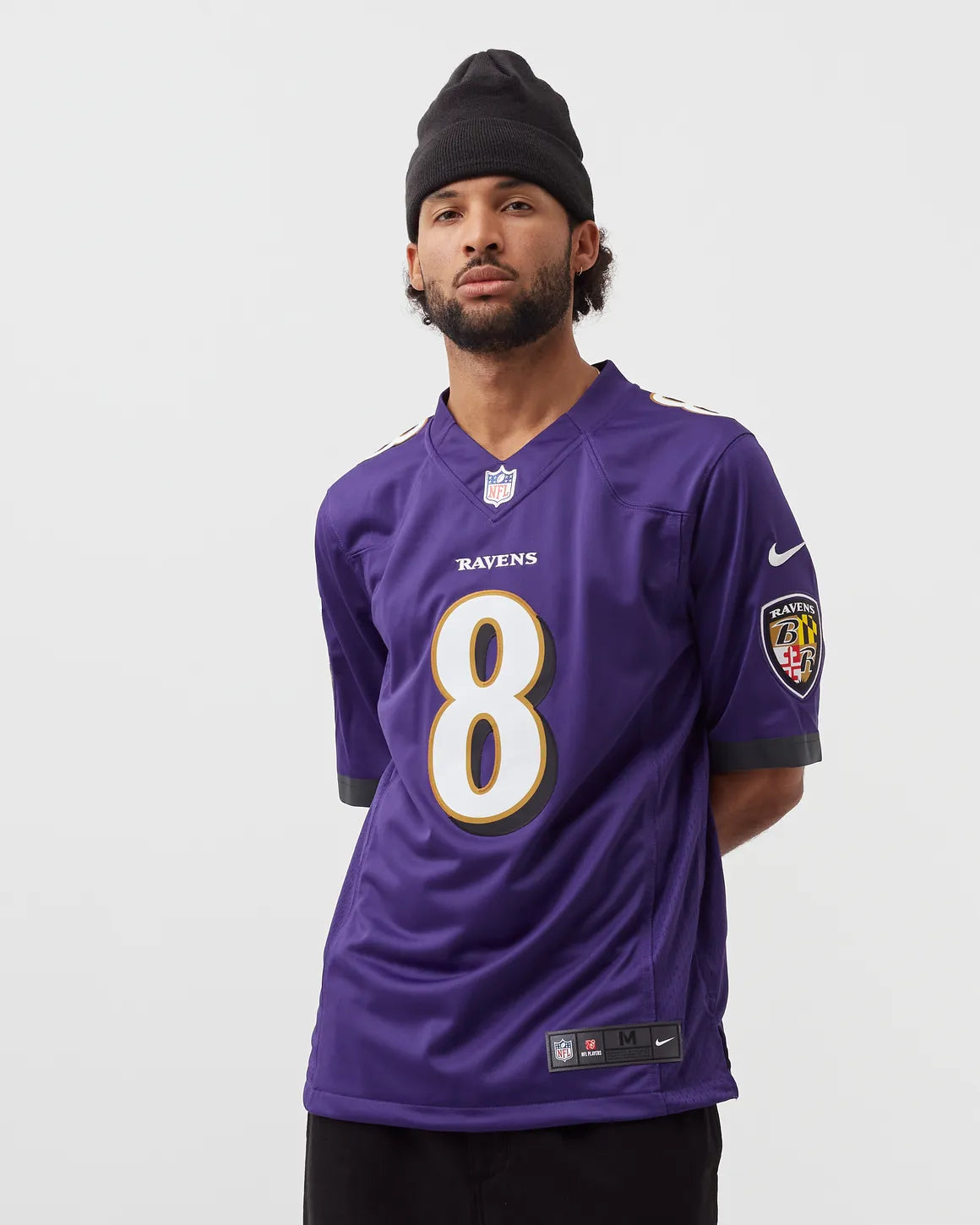 Nike x NFL Baltimore Ravens Home Jersey Lamar Jackson #8