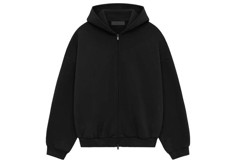 Fear of God Essentials Full zip Hoodie - 'Black'