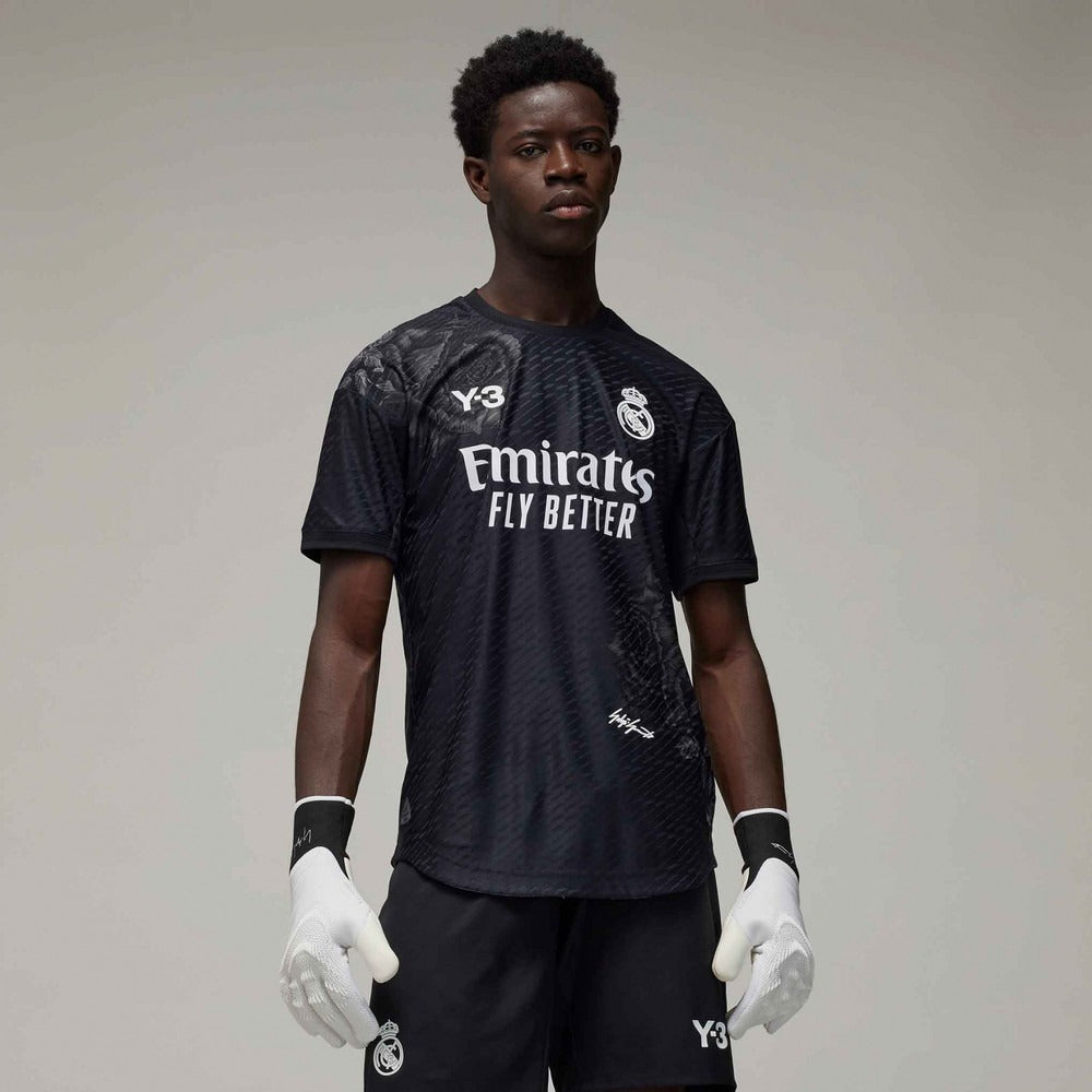 Y-3 x Real Madrid 2023/24 Black Edition Football Shirt