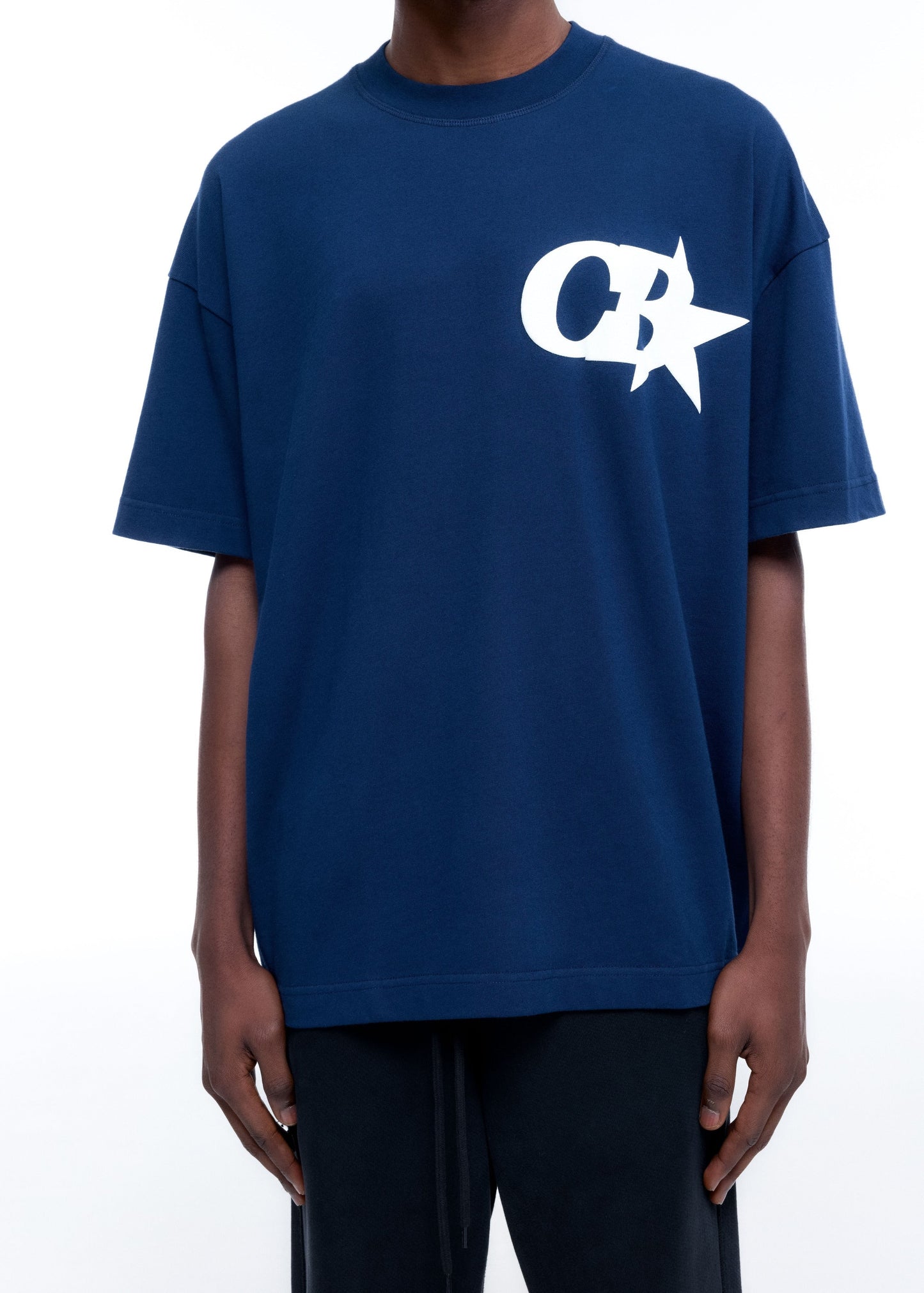 Cole Buxton CB STAR T-shirt - 'Navy'