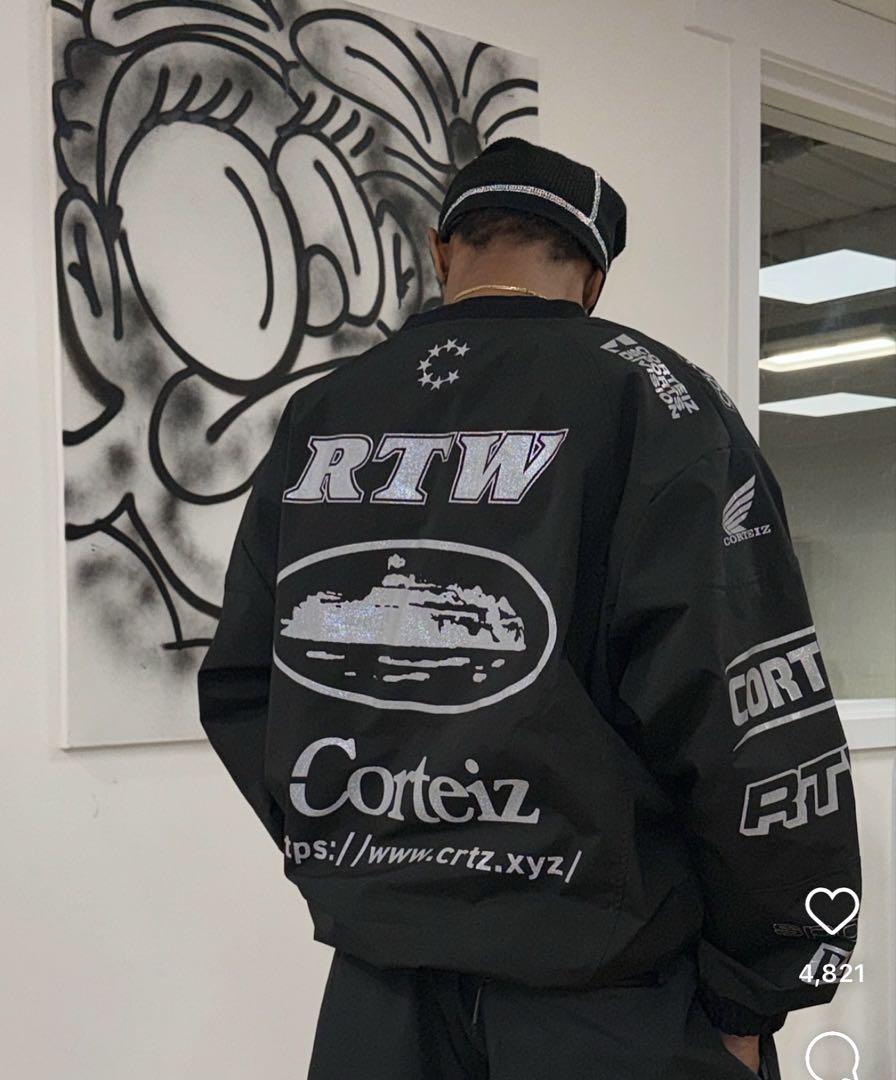 Corteiz Sponsors Training Pullover - "Black"