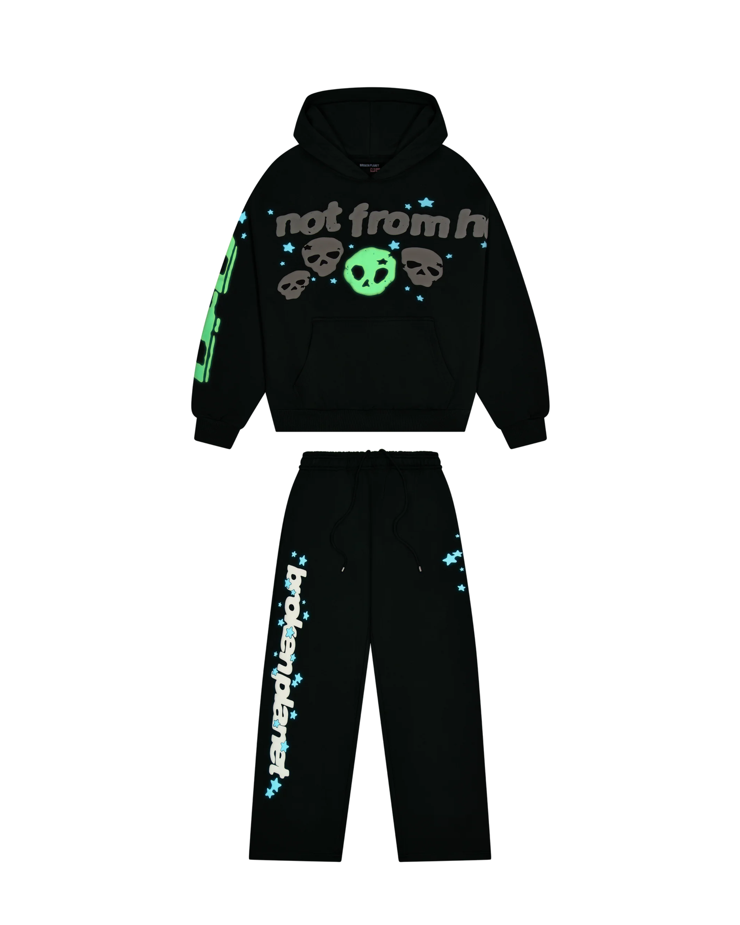 Broken Planet Not From Here Set - "Glow Inna Dark"