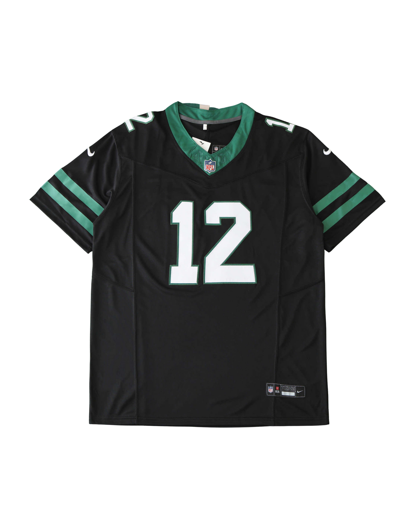 NFL New York Jets Black Jersey #12 Namath