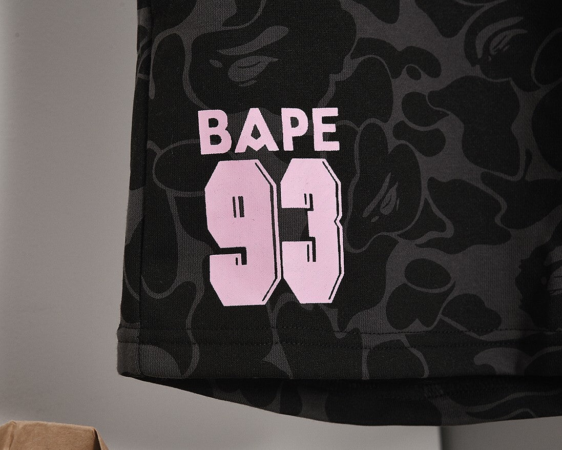 Bape x Inter Miami Camo Shorts Black