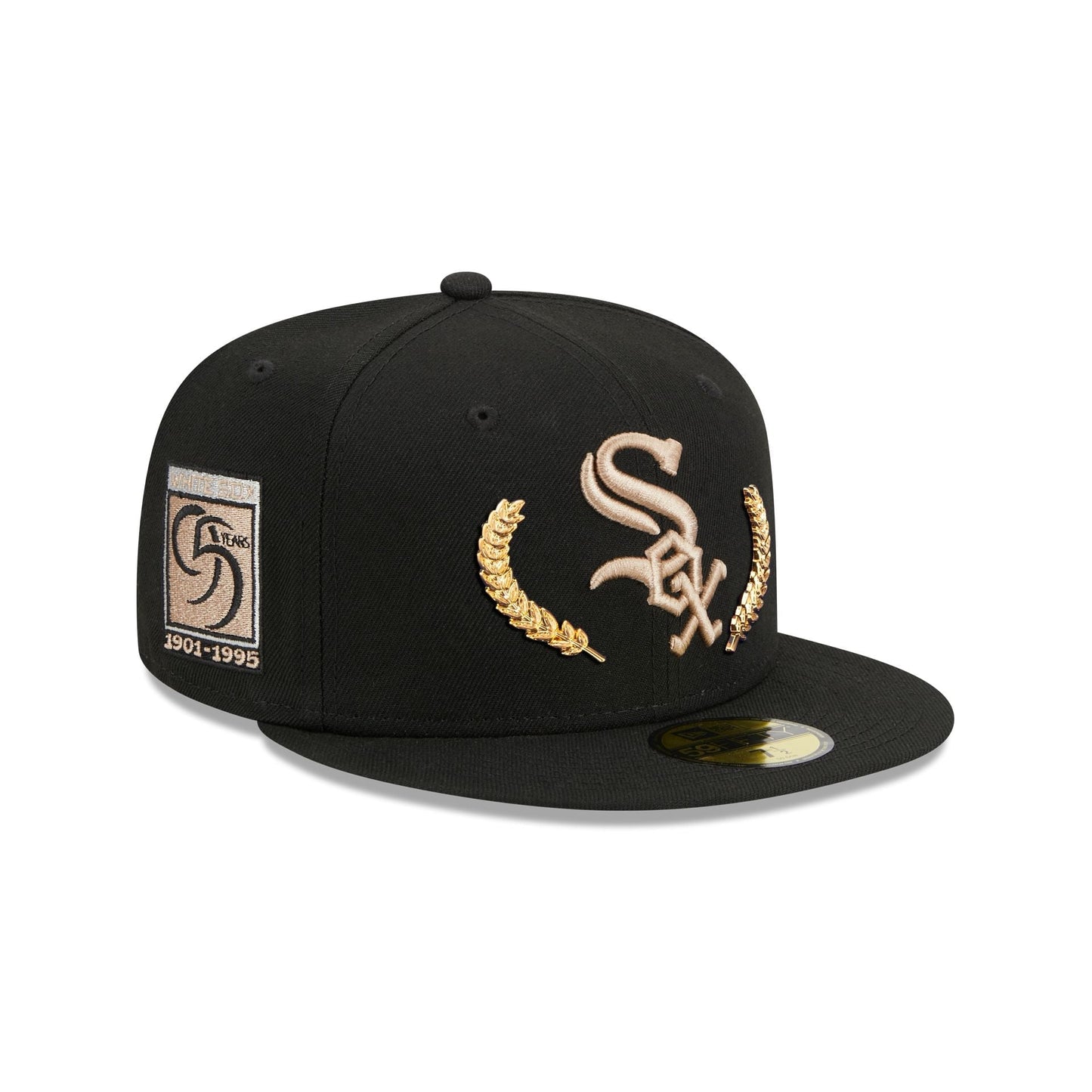Chicago White Sox Gold Leaf 59FIFTY Fitted Hat