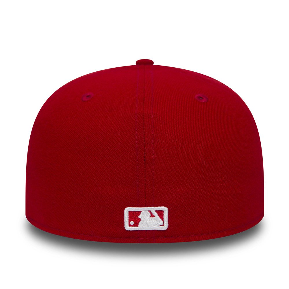 New York Yankees 59FIFTY MLB Basic Scarlet/White Cap