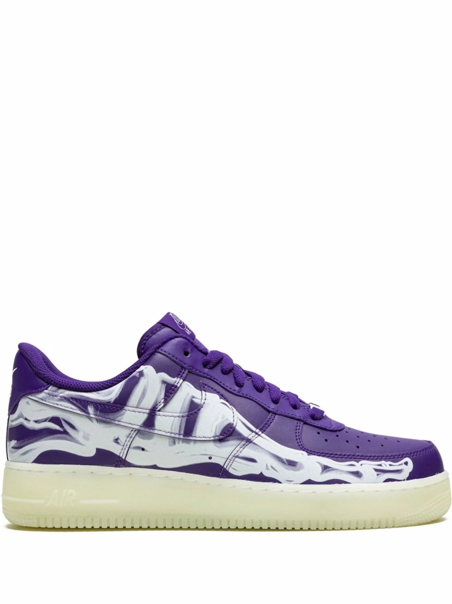 Nike Air Force 1 Low '07 QS - "Purple Skeleton Halloween"