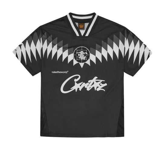 Corteiz Club RTW Football Jersey - 'Black'