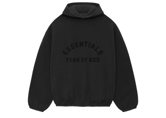 Fear of God Essentials Nylon Fleece Hoodie - 'Black'