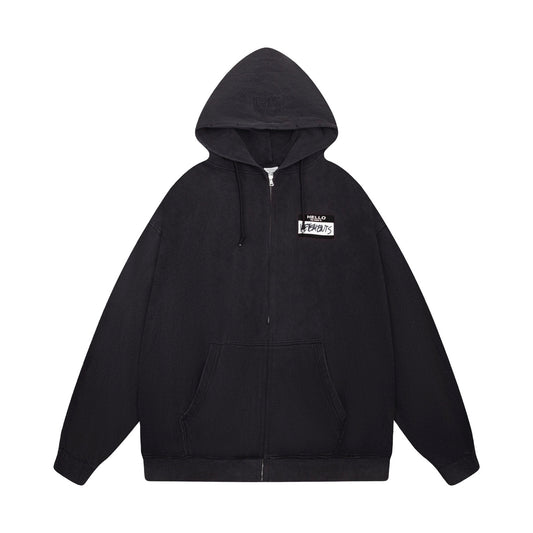 Vetements 'My name is' Hoodie 'Black'