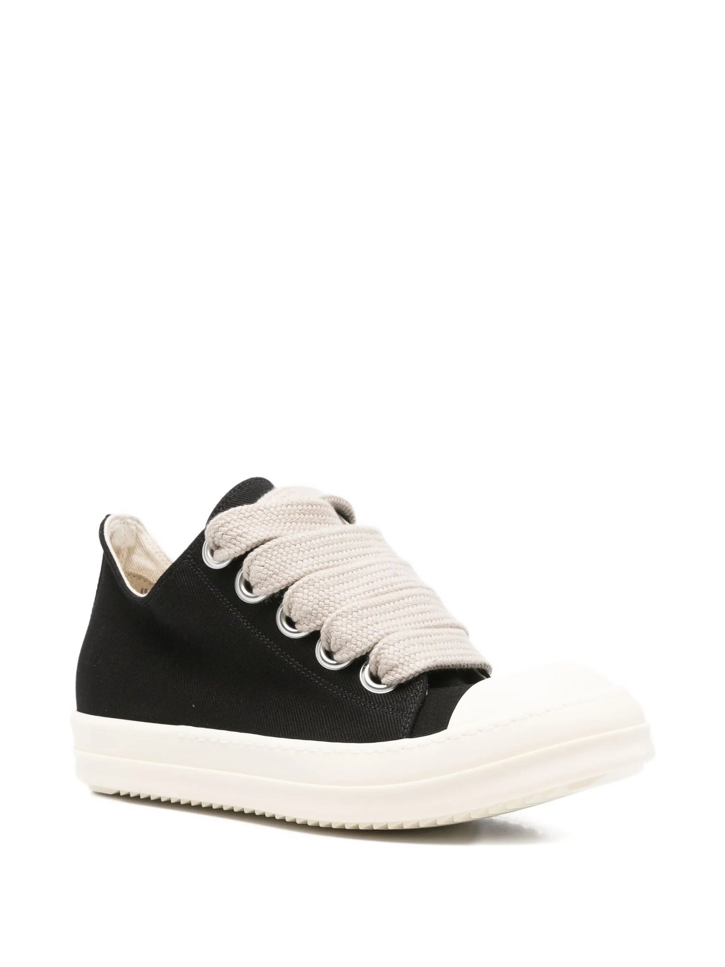Rick Owens DRKSHDW Lace-Up Canvas - "Black/White"