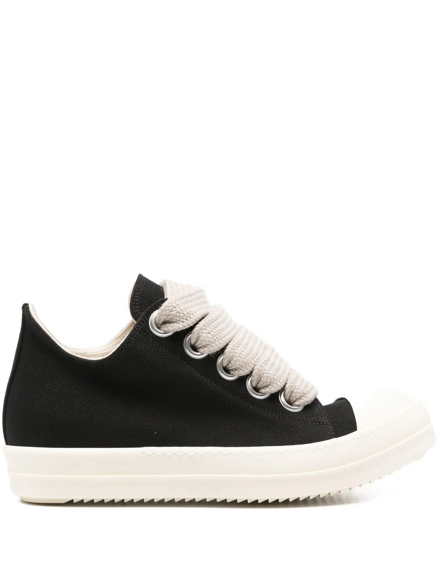Rick Owens DRKSHDW Lace-Up Canvas - "Black/White"