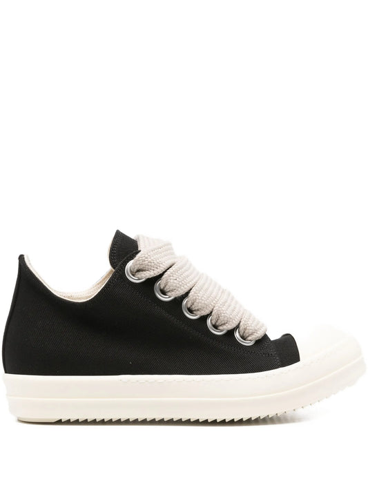 Rick Owens DRKSHDW Lace-Up Canvas - "Black/White"