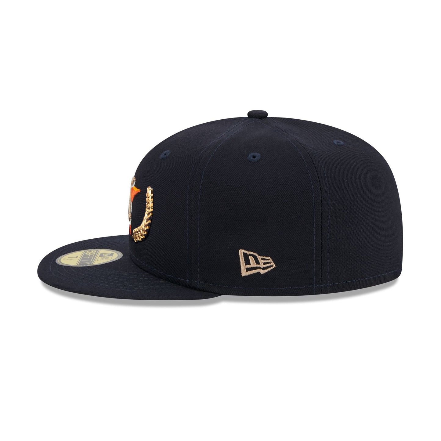 Houston Astros Gold Leaf 59FIFTY Fitted Hat