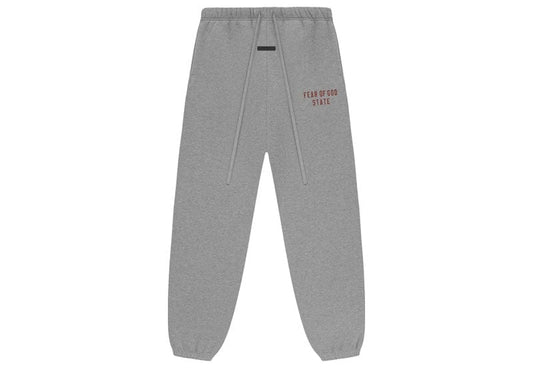 Fear of God Essentials Fleece Sweatpant - 'Dark Heather'
