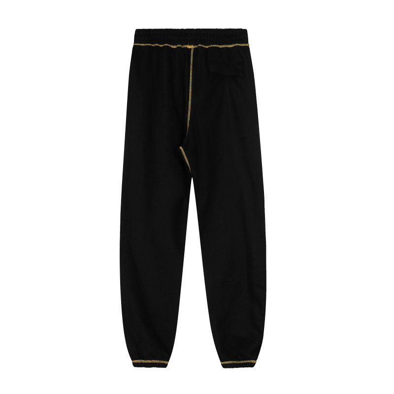 Corteiz Alcatraz Contrast Pants Black/Yellow