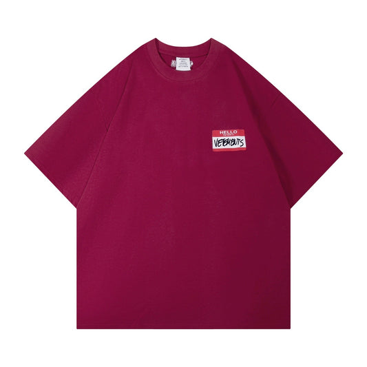Vetements 'My name is' T-shirt