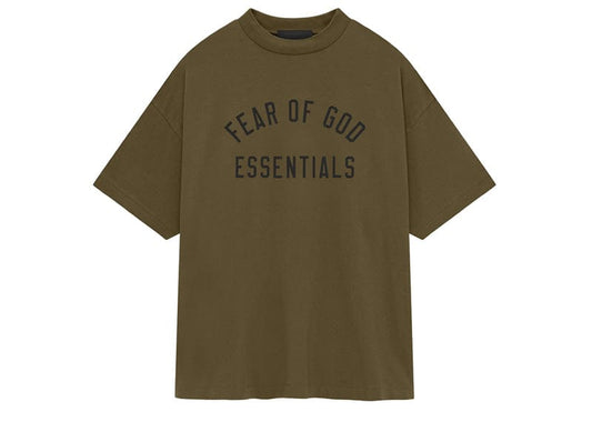 Fear of God Essentials T-Shirt  - "Olive"