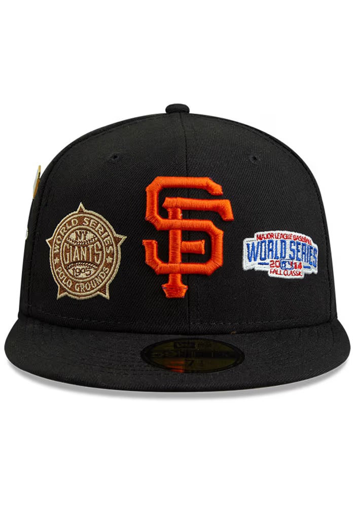 San Francisco Giants Black Historic Champs 59FIFTY Fitted Hat