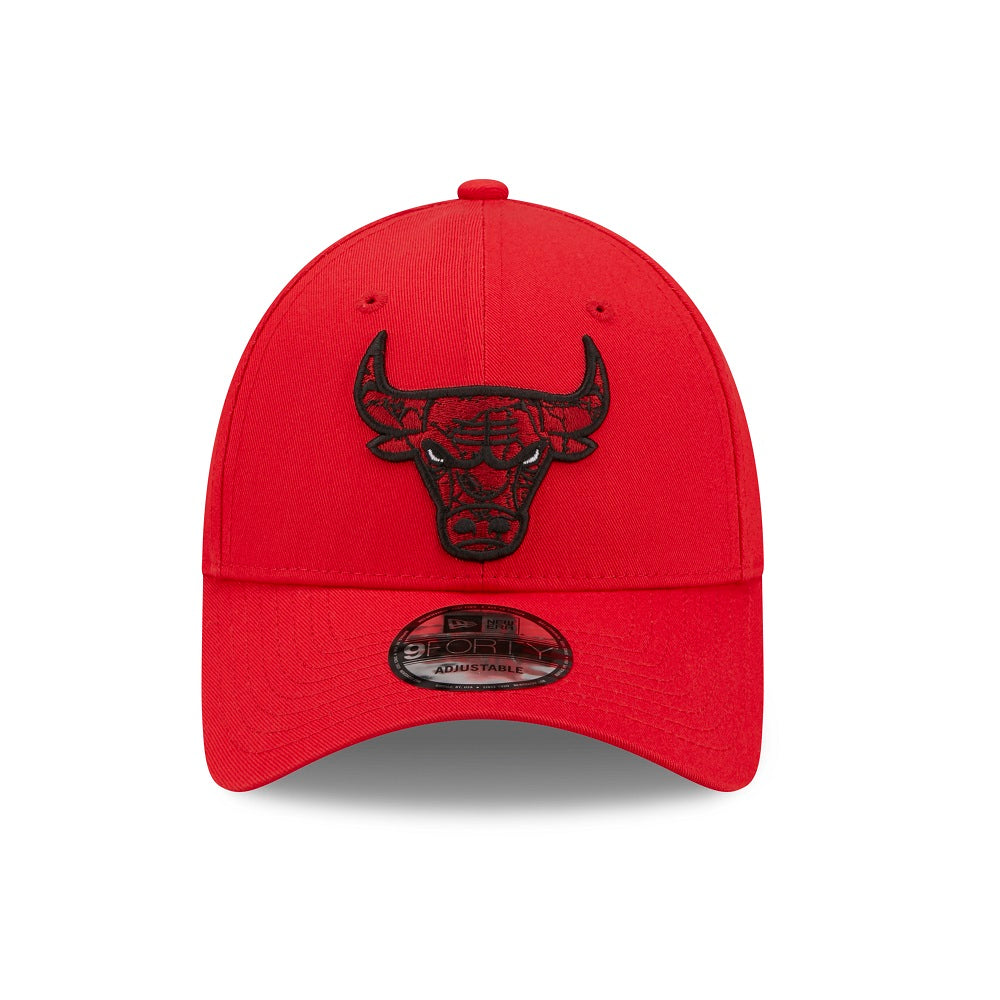 Chicago Bulls 9FORTY Marble Infill Red Cap