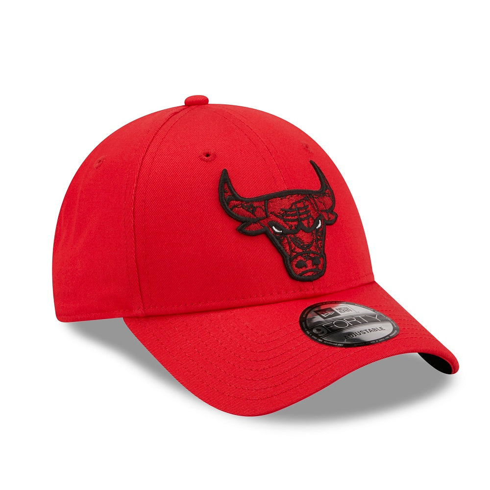 Chicago Bulls 9FORTY Marble Infill Red Cap