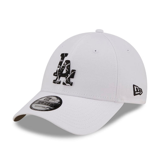 Los Angeles Dodgers 9FORTY Marble Infill White Cap