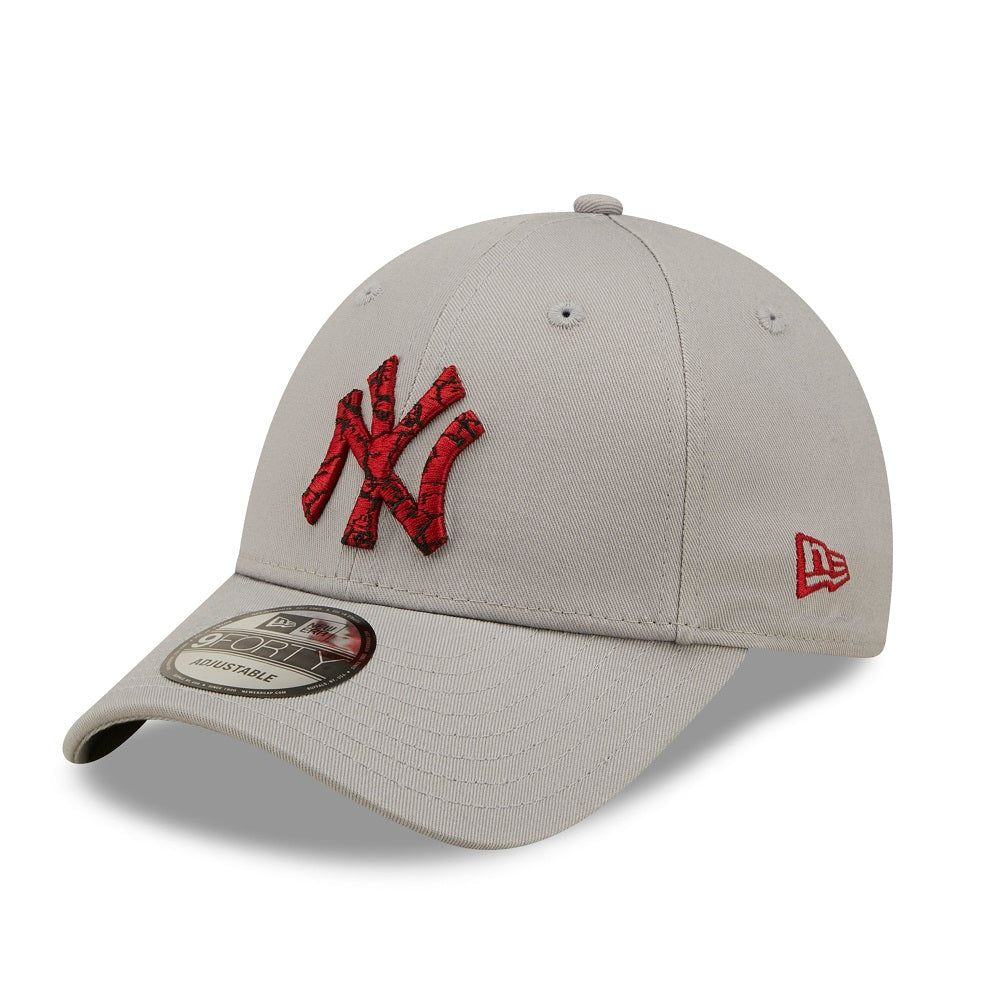 New York Yankees 9FORTY Marble Infill Grey Cap