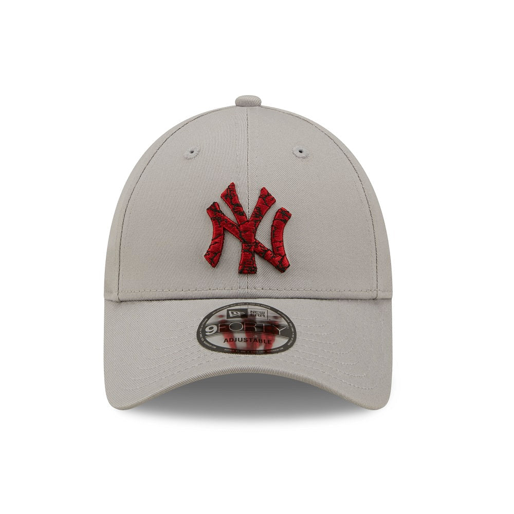 New York Yankees 9FORTY Marble Infill Grey Cap