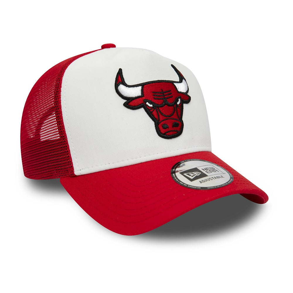 Chicago Bulls Trucker A-Frame Team Colour Red Cap