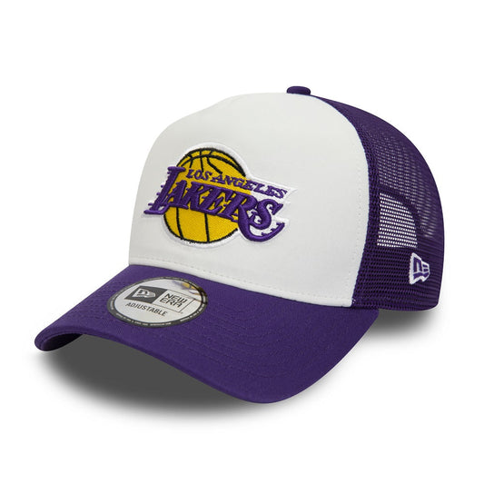 Los Angeles Lakers Trucker A-Frame Team Colour Purple Cap