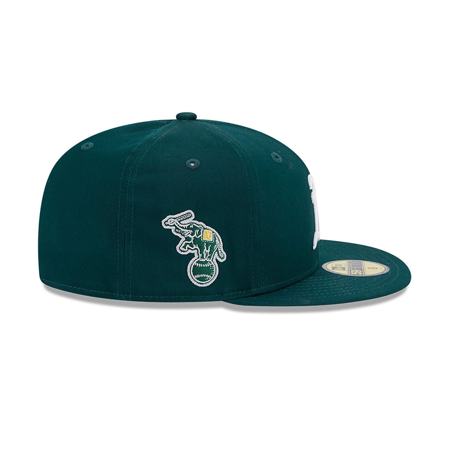 Oakland Athletics 59FIFTY Team Side Patch Green Cap