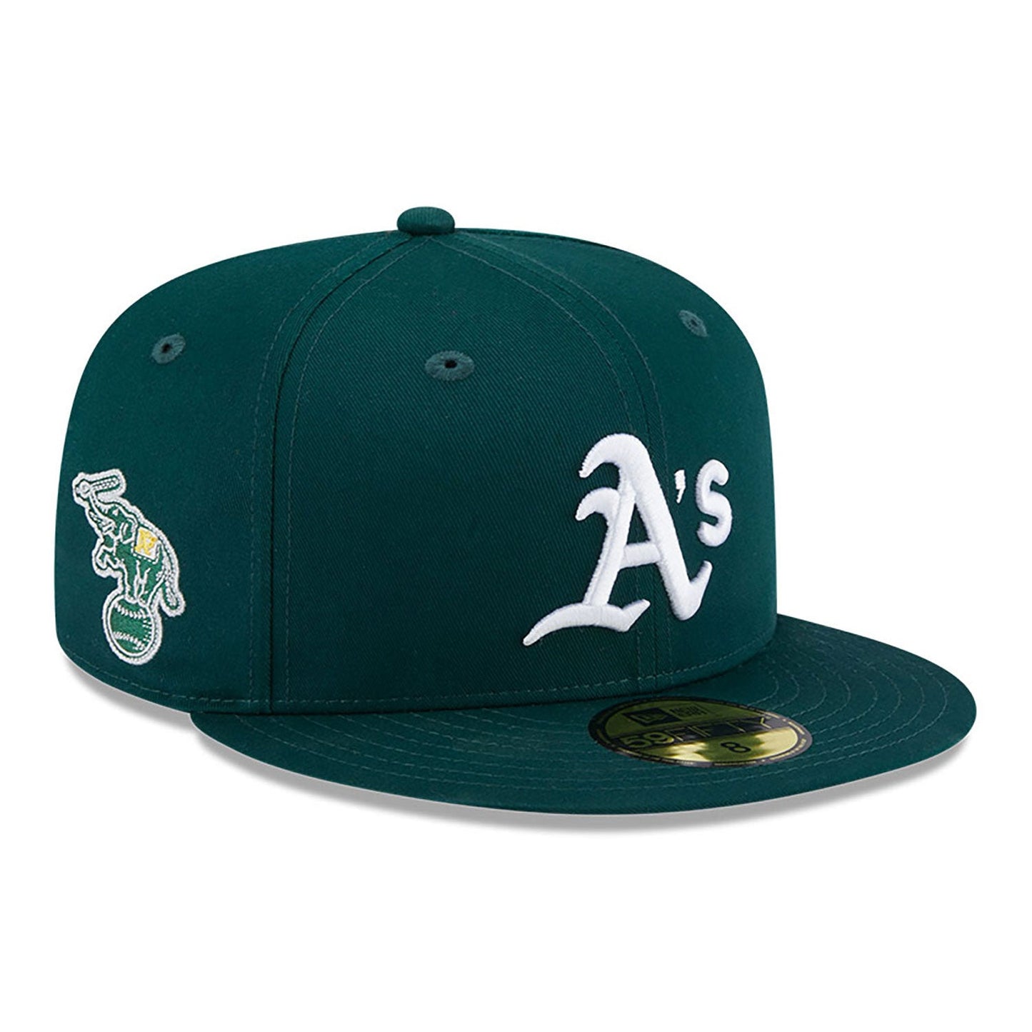 Oakland Athletics 59FIFTY Team Side Patch Green Cap